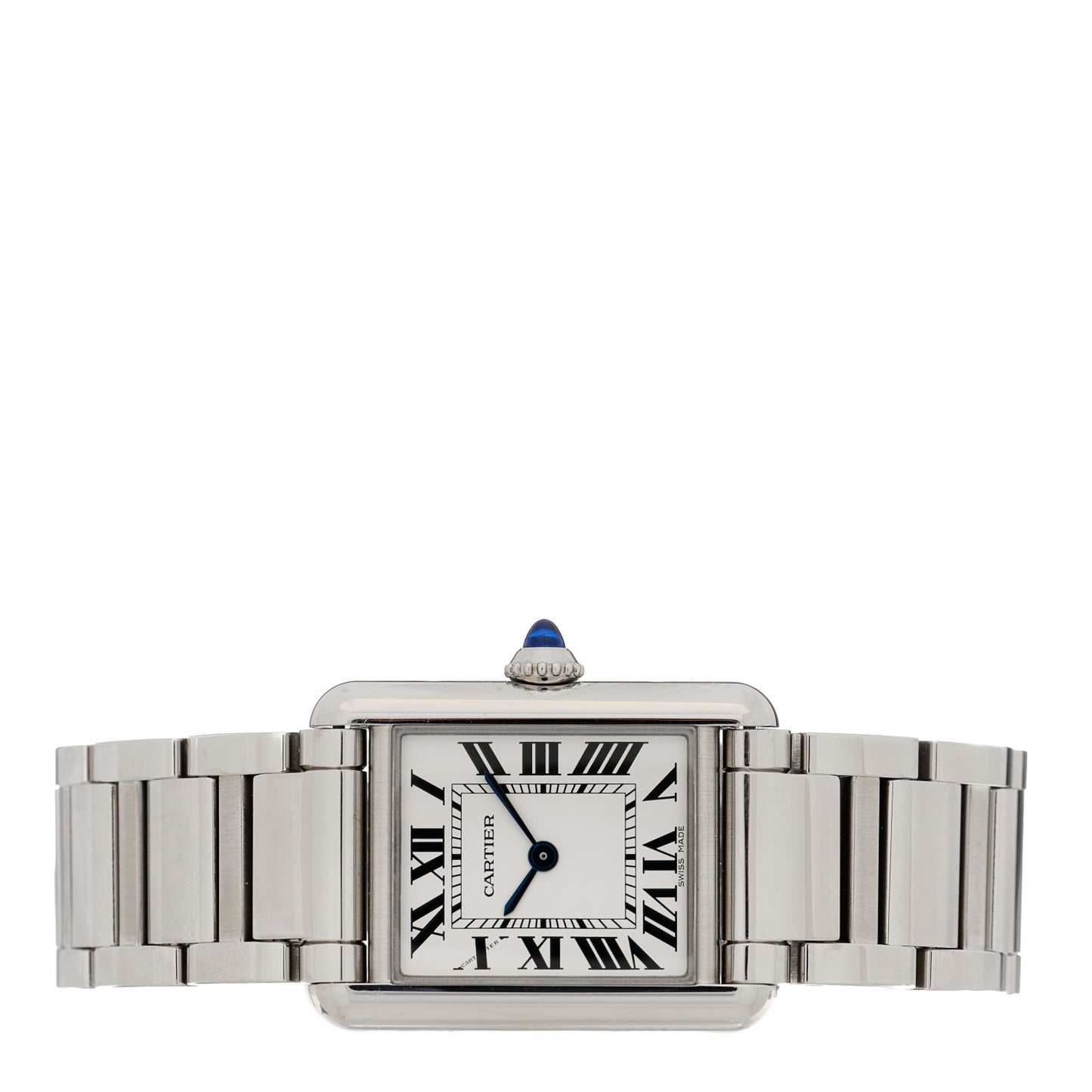Stainless Steel 22mm Tank Must Quartz Watch