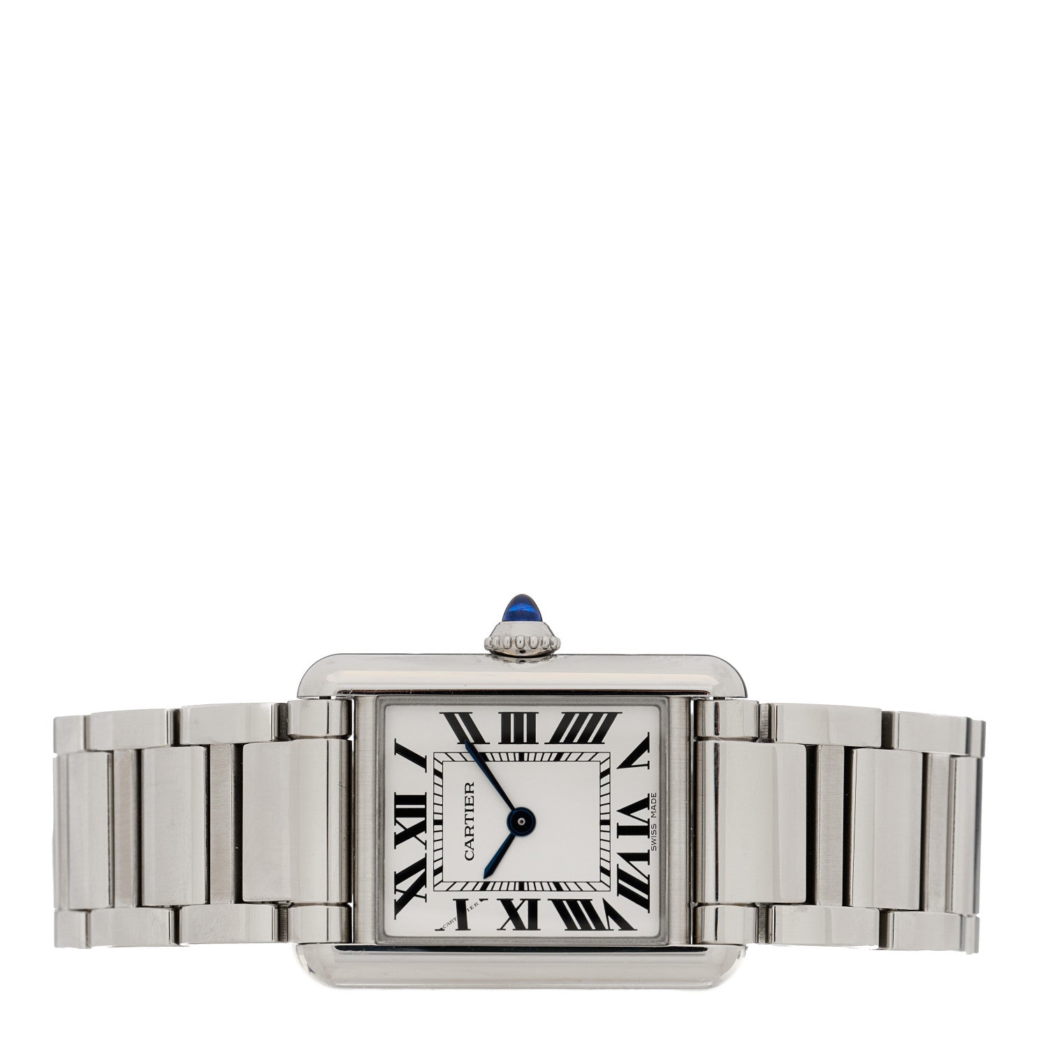 Cartier Stainless Steel 22mm Tank Must Quartz Watch 2 of 5