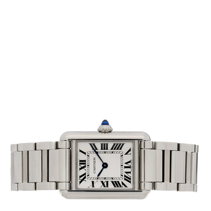 Cartier Stainless Steel 22mm Tank Must Quartz Watch 2 of 5