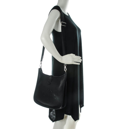Hermes Taurillon Clemence Evelyne III PM Black 2 of 7
