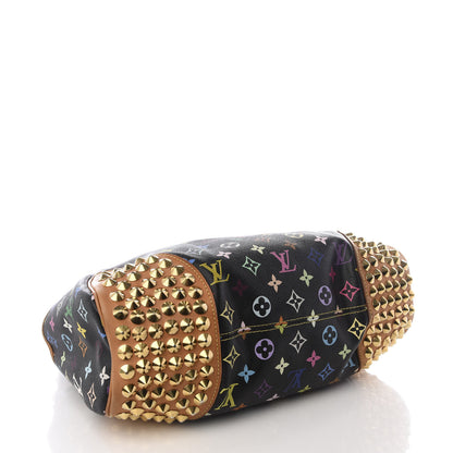 Louis Vuitton Monogram Multicolor Chrissie Black 3 of 8