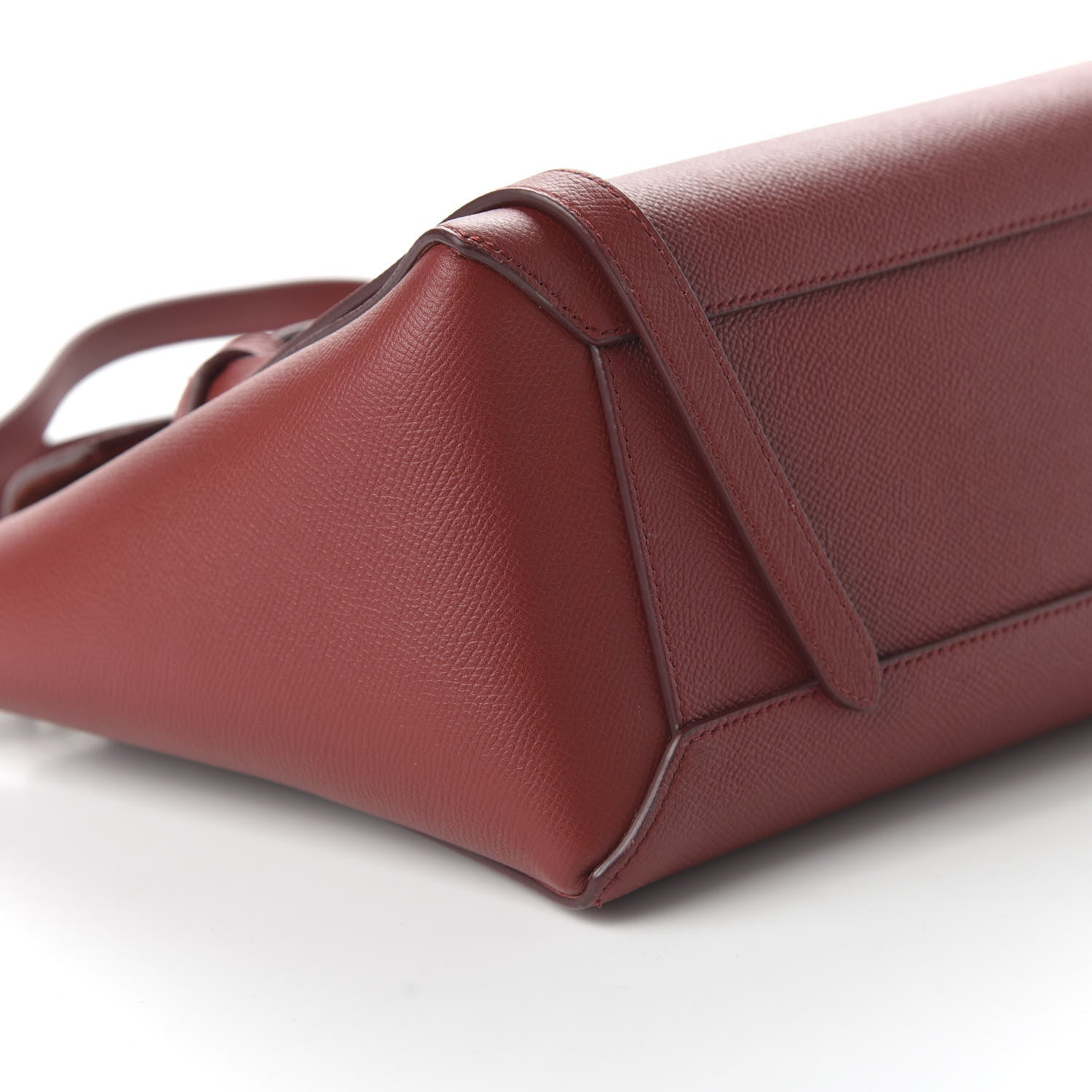 Celine Baby Grained Calfskin Micro Belt Bag Ruby 6 of 9
