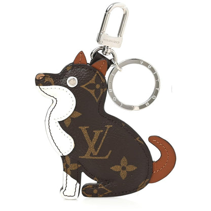 Louis Vuitton Monogram Dog Bag Charm Key Holder 1 of 5
