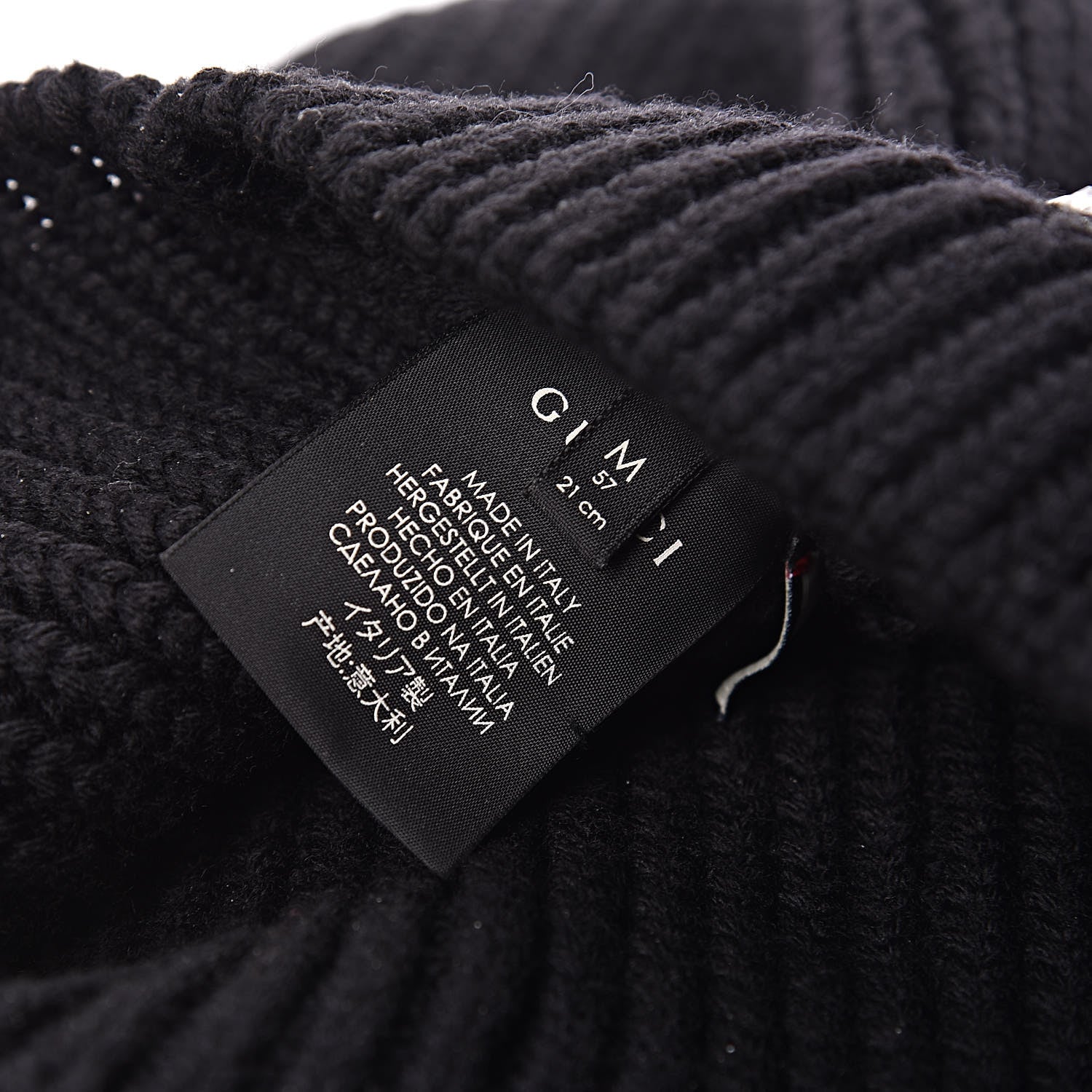 Gucci X SEGA Wool Crystal Guccy Beanie Hat M Black 4 of 6