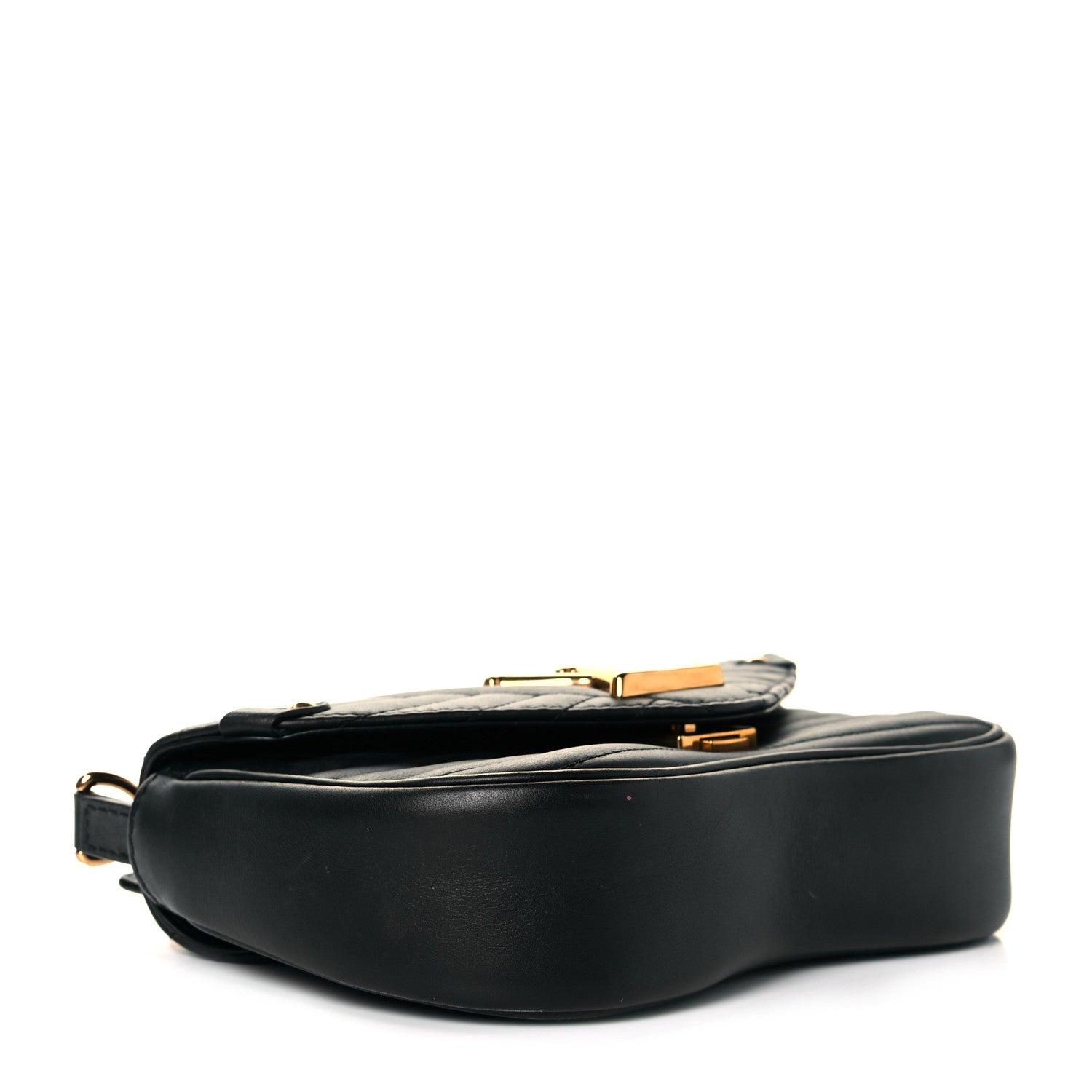 Louis Vuitton Calfskin New Wave Chain PM Black 4 of 9