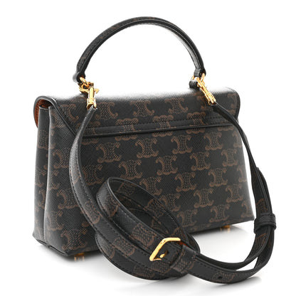 Celine Triomphe Canvas Teen Nino Tan 3 of 9