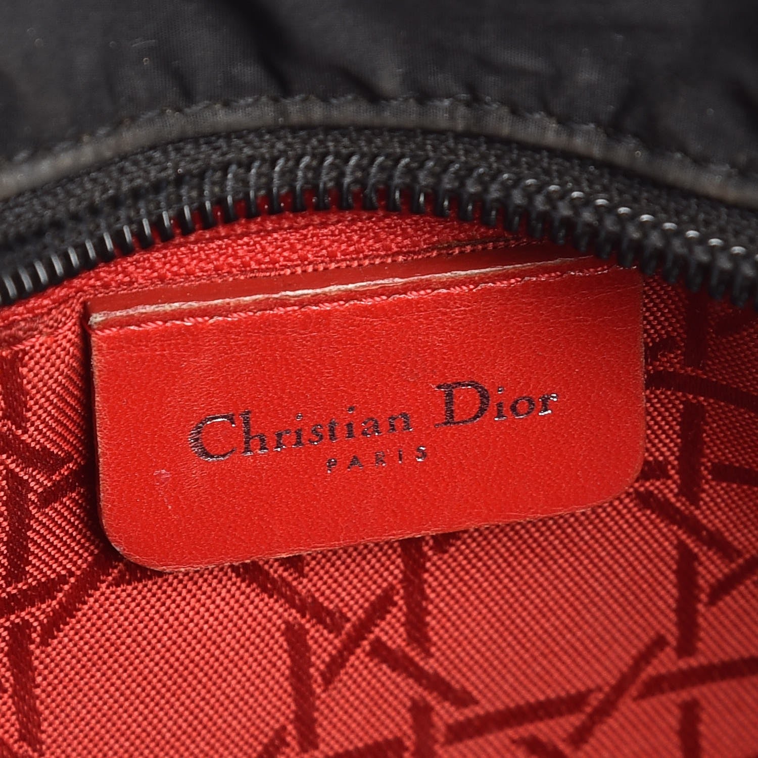 Christian Dior Nylon Cannage Medium Lady Dior Black 7 of 11