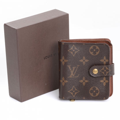 Louis Vuitton Monogram Compact Zippe Zipped Wallet 2 of 7