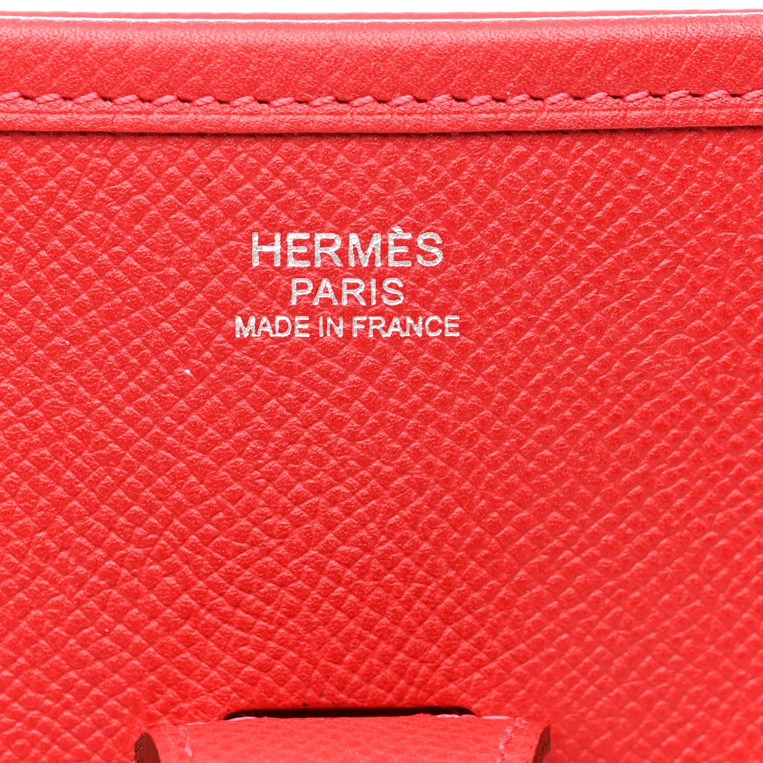 Hermes Epsom Evelyne III GM Rouge Casaque 5 of 11
