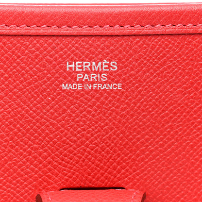 Hermes Epsom Evelyne III GM Rouge Casaque 5 of 11