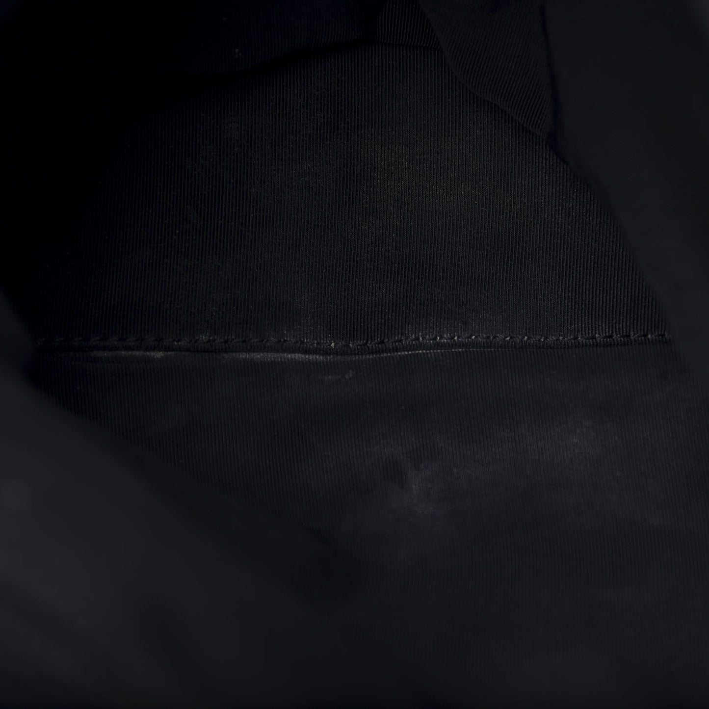 Calfskin Cerf Executive Shopper Tote Black