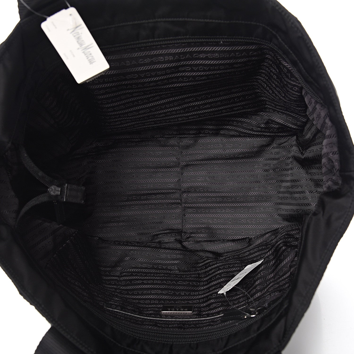 Prada Nylon Vela Tote Black 4 of 9