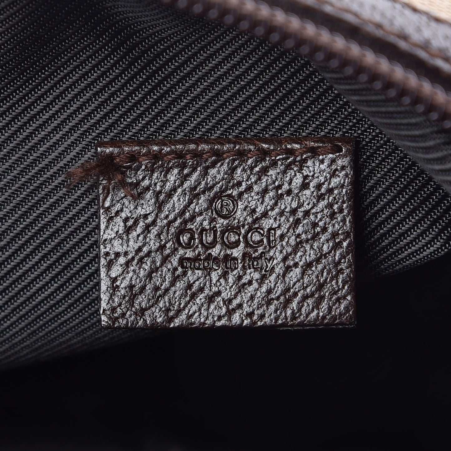 Monogram Calfskin Large Balthus Cosmetic Pouch Beige Ebony Cocoa