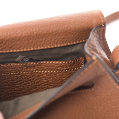 Chloe Calfskin Mini Marcie Round Crossbody Bag Tan 6 of 9