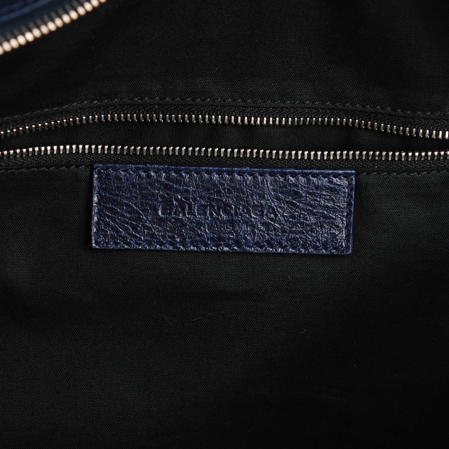 Balenciaga Agneau Classic Hardware S Squash Boston Bleu Nuit Dark Sea 6 of 8