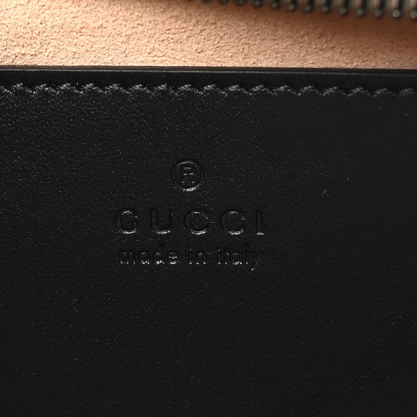 Calfskin Matelasse Small GG Marmont Chain Shoulder Bag Black