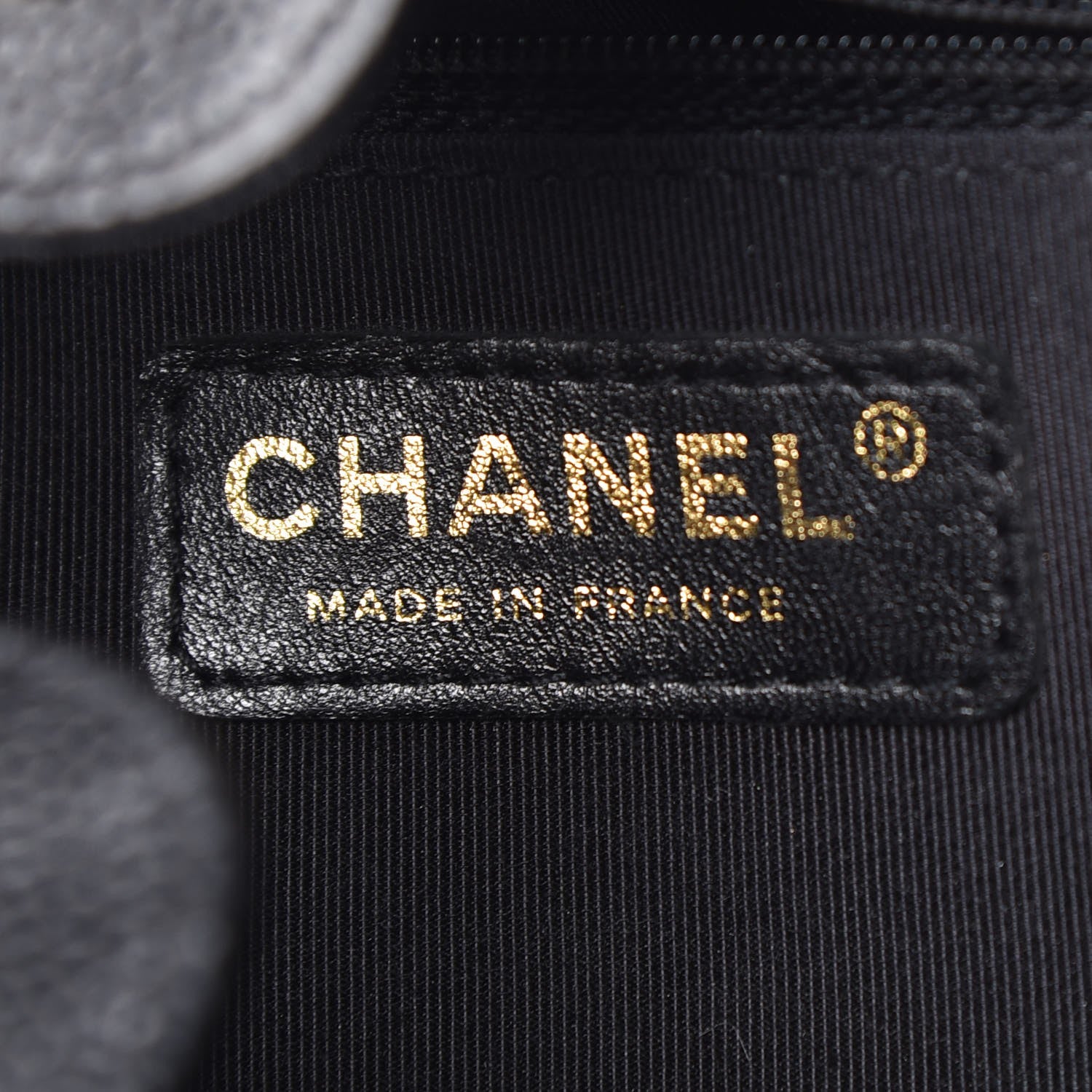 Chanel Caviar Quilted Petit Shopping Tote PST Black 6 of 8