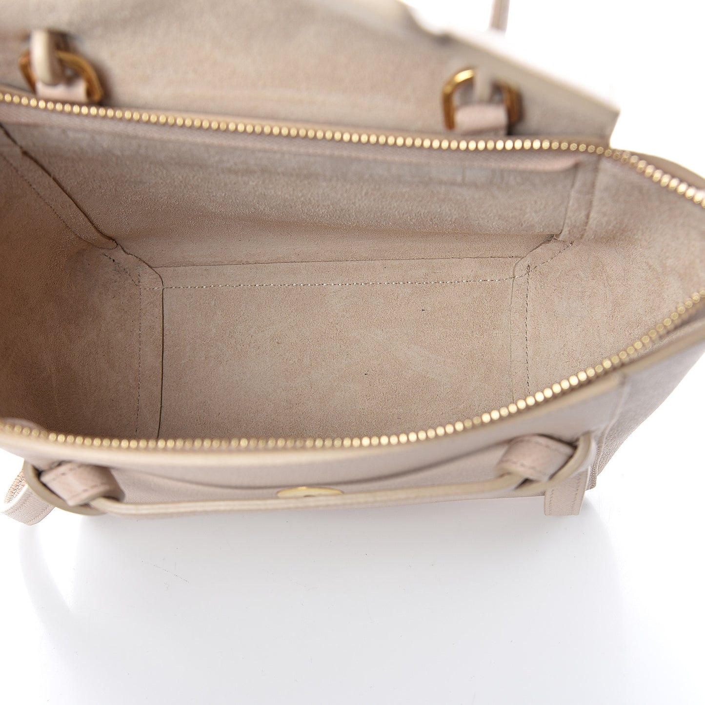 Grained Calfskin Nano Belt Bag Ballerina