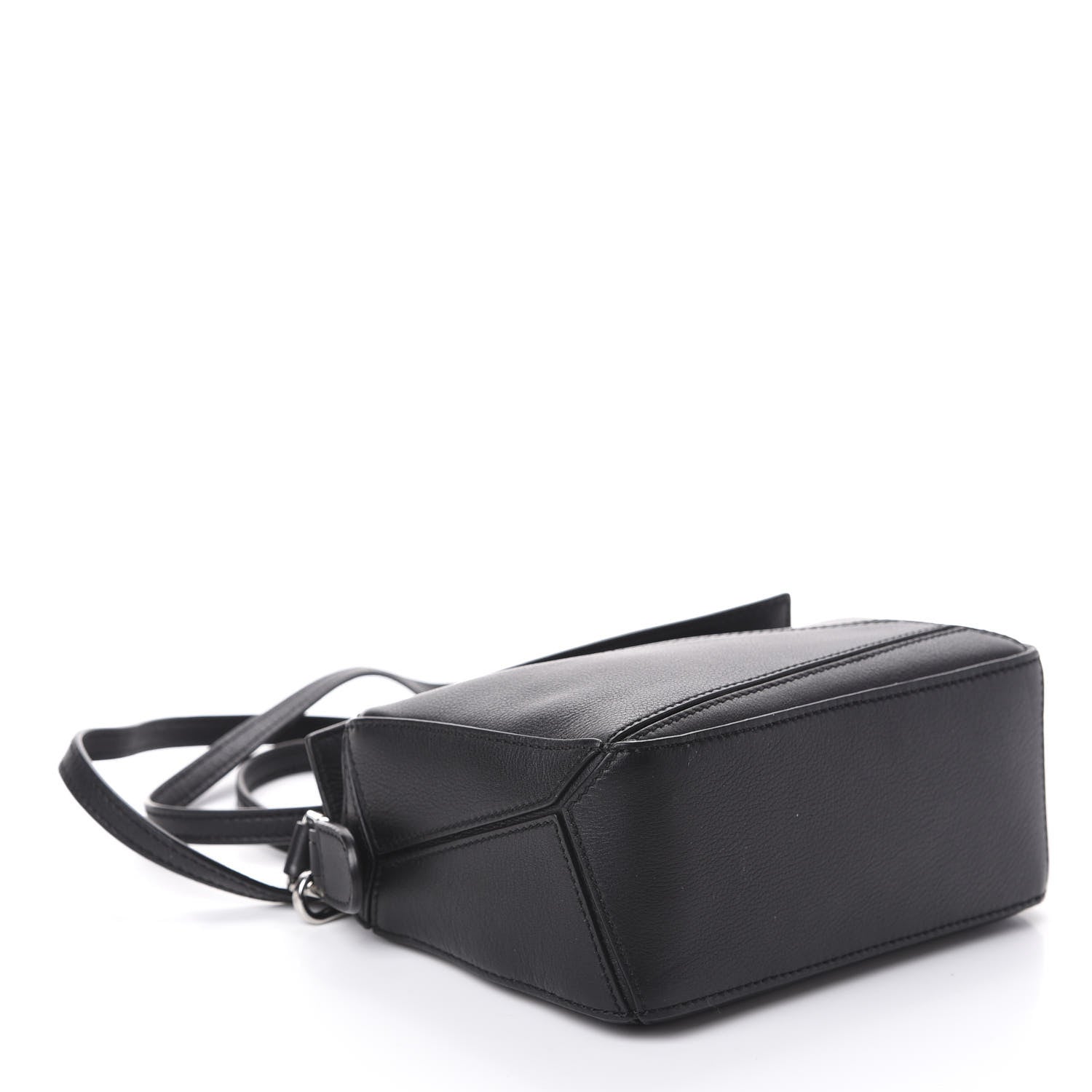 Loewe Calfskin Mini Puzzle Bag Black 4 of 8