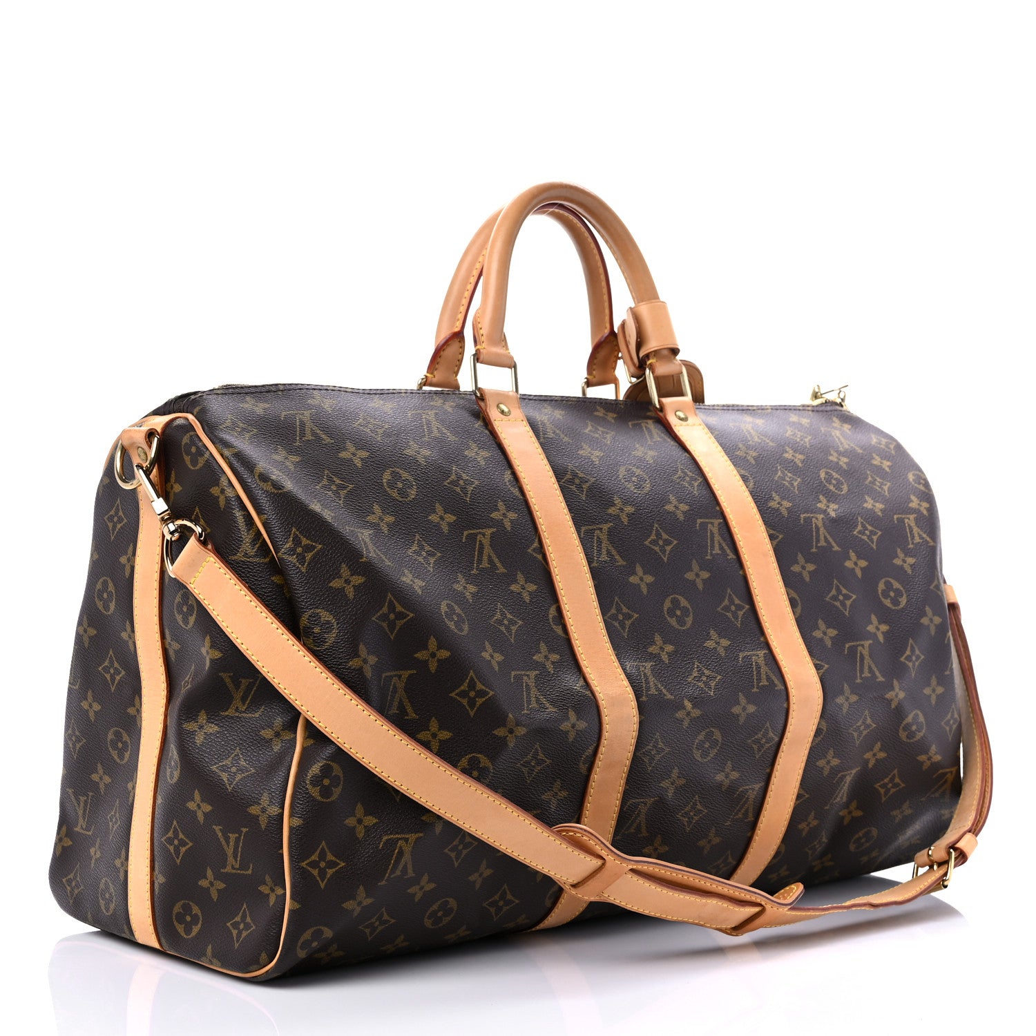 Louis Vuitton Monogram Keepall Bandouliere 50 3 of 24