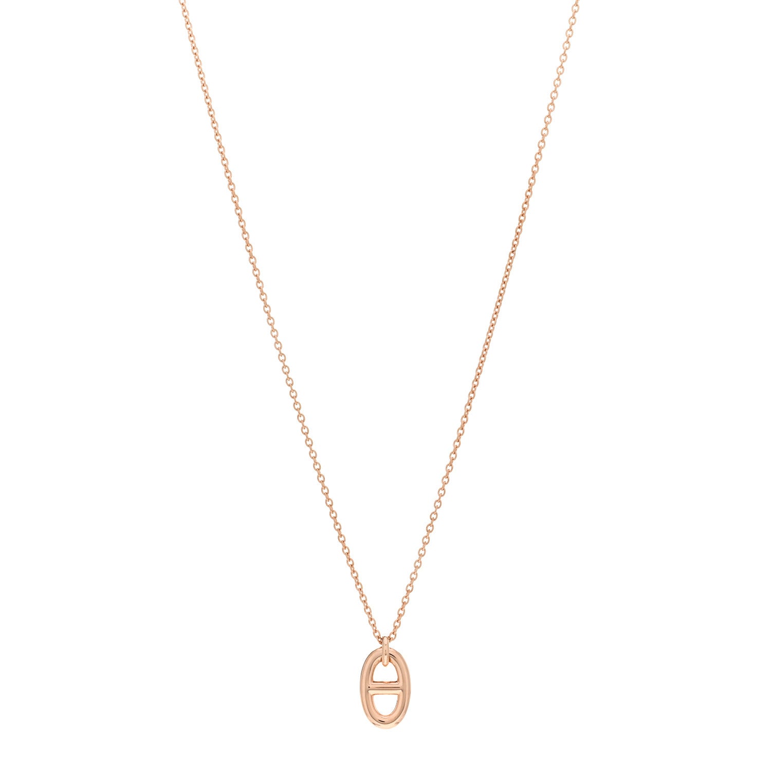 Hermes 18K Rose Gold PM Farandole Pendant Necklace 1 of 5
