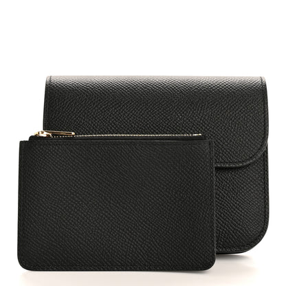 Hermes Epsom Constance Slim Wallet Black 3 of 8