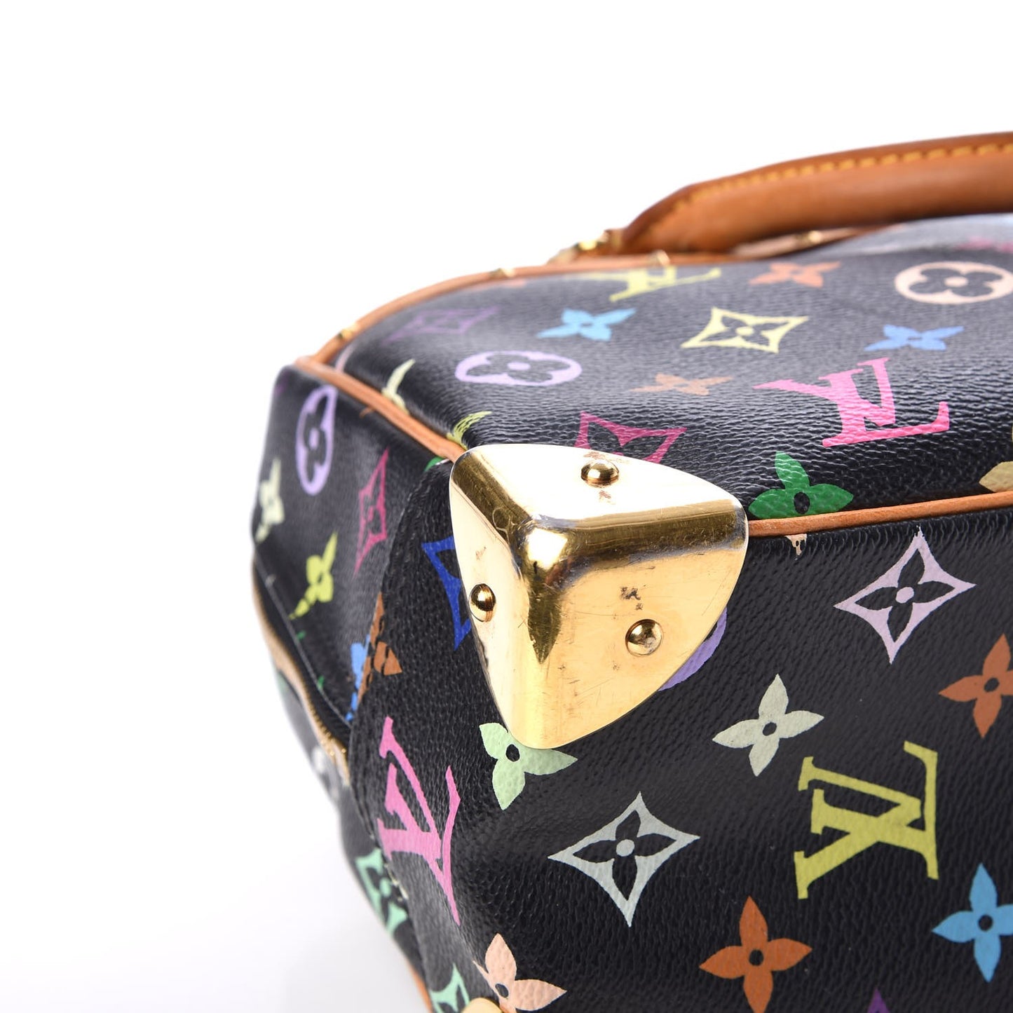 Monogram Multicolor Trouville Black