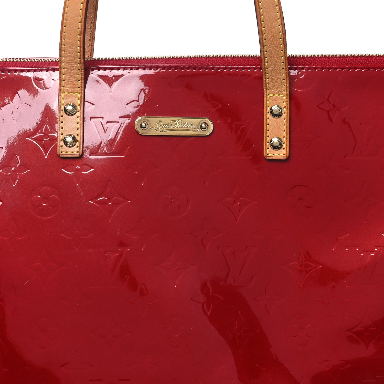 Louis Vuitton Vernis Bellevue GM Pomme D'Amour 7 of 9