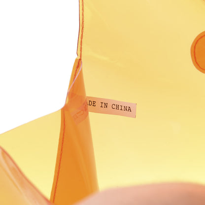 Hermes Vinyl Souvenir De L'Exposition Kelly Orange 7 of 12