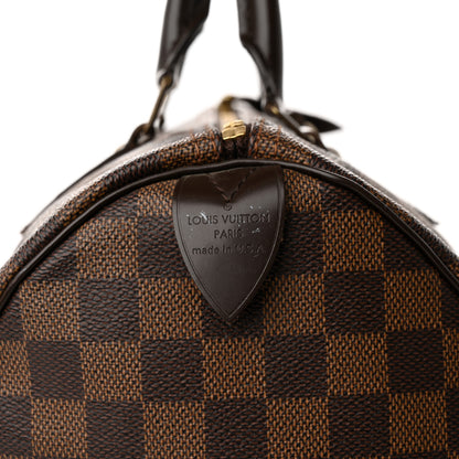 Louis Vuitton Damier Ebene Speedy 30 6 of 15