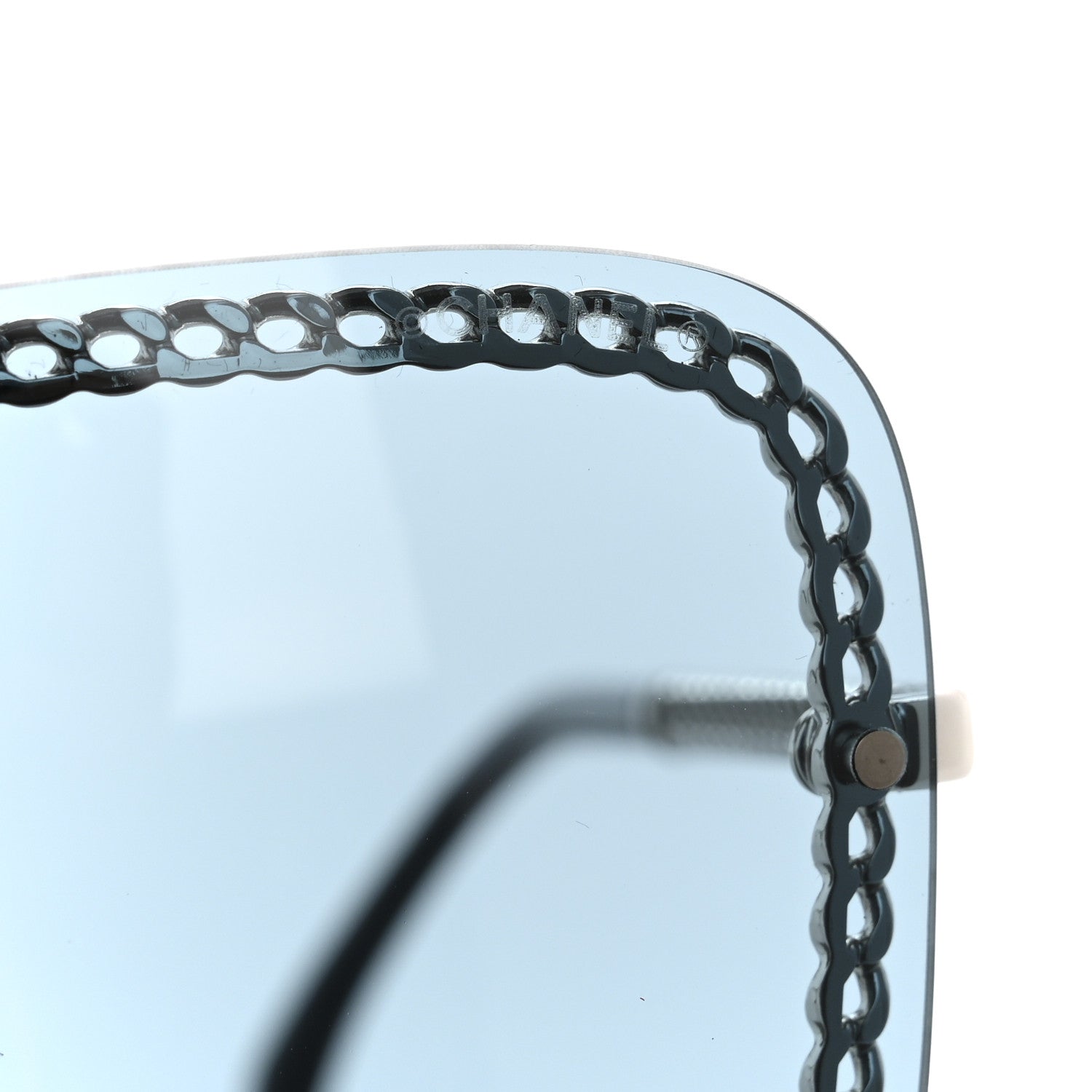 Chanel Chain Square Sunglasses 4244 Blue 7 of 8