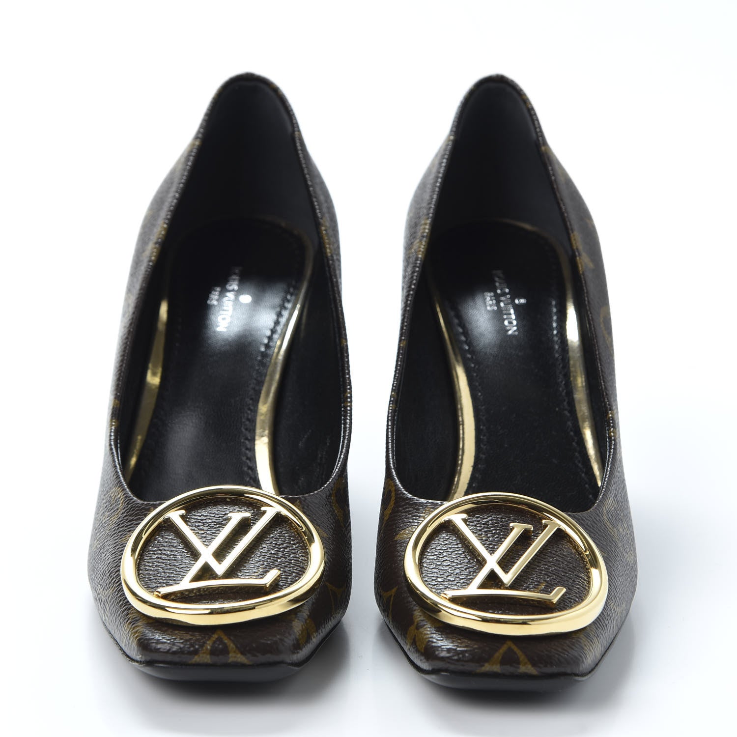 Louis Vuitton Monogram Madeleine Pumps 37 2 of 10