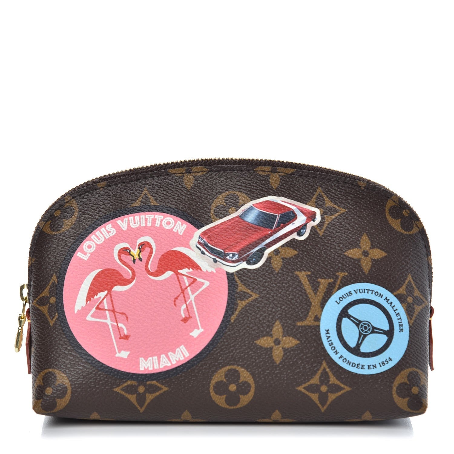Louis Vuitton Monogram World Tour Cosmetic Pouch 1 of 6