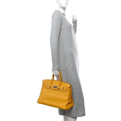 Hermes Togo Birkin 35 Soleil 2 of 10