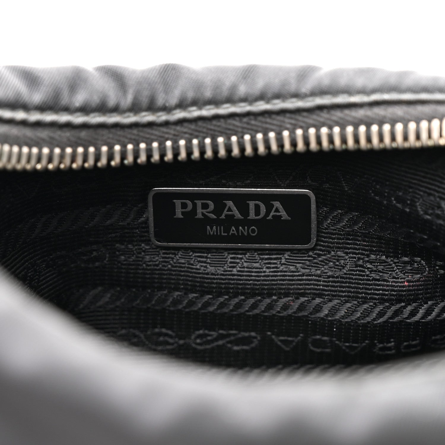 Prada Nylon Re-Edition 2005 Shoulder Bag Black 6 of 16