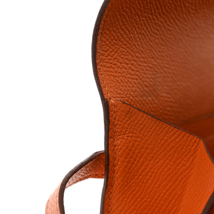 Hermes Epsom Kelly Longue Wallet Orange 10 of 10