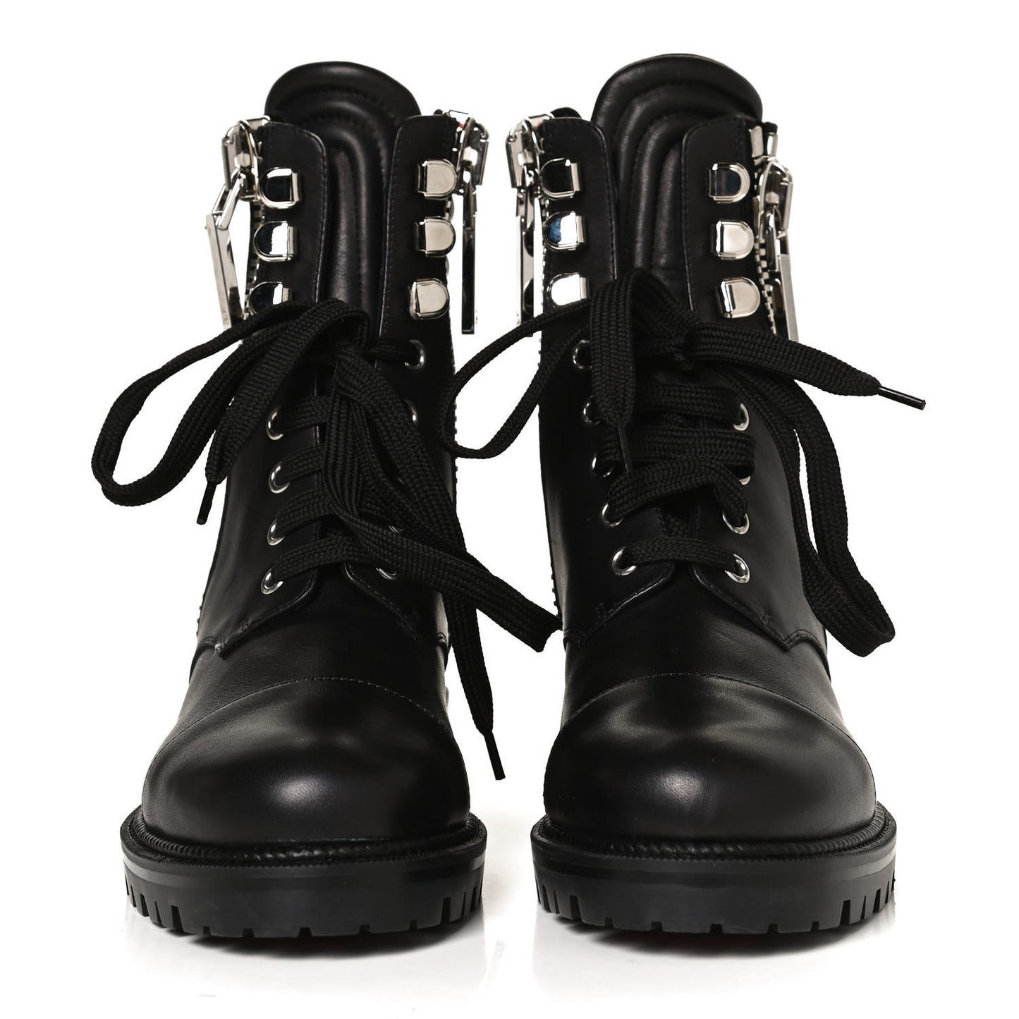 Calfskin Quilted En Hiver Boots 36.5 Black