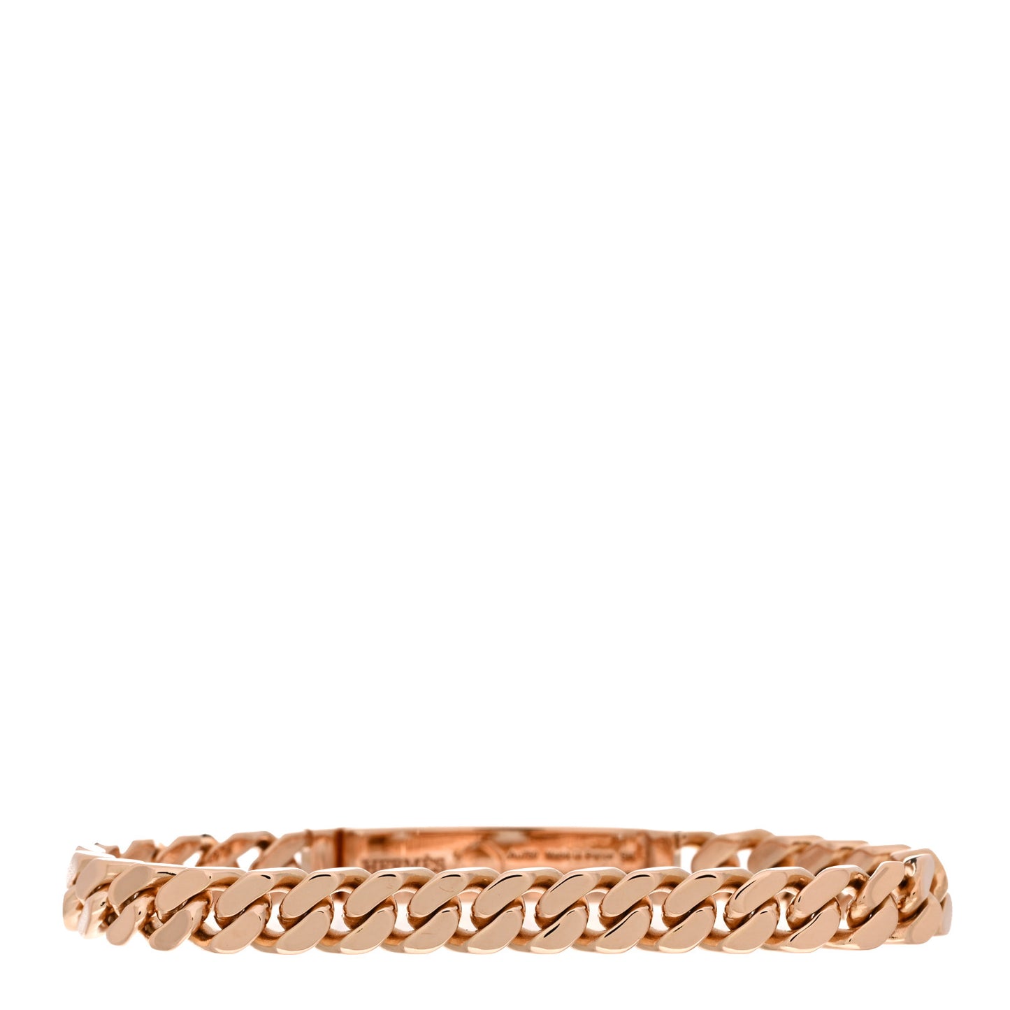 18K Rose Gold Diamond PM Kelly Chaine Bracelet SH