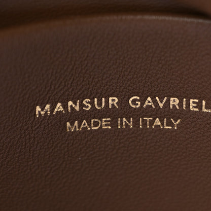 Mansur Gavriel Lambskin Notte Shoulder Bag Desert 6 of 8