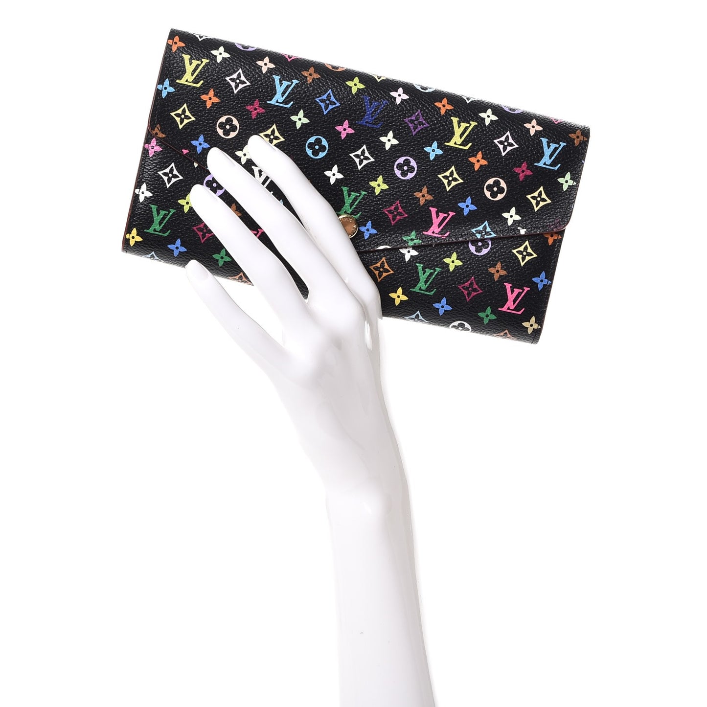 Monogram Multicolor Sarah Wallet NM Black Grenade