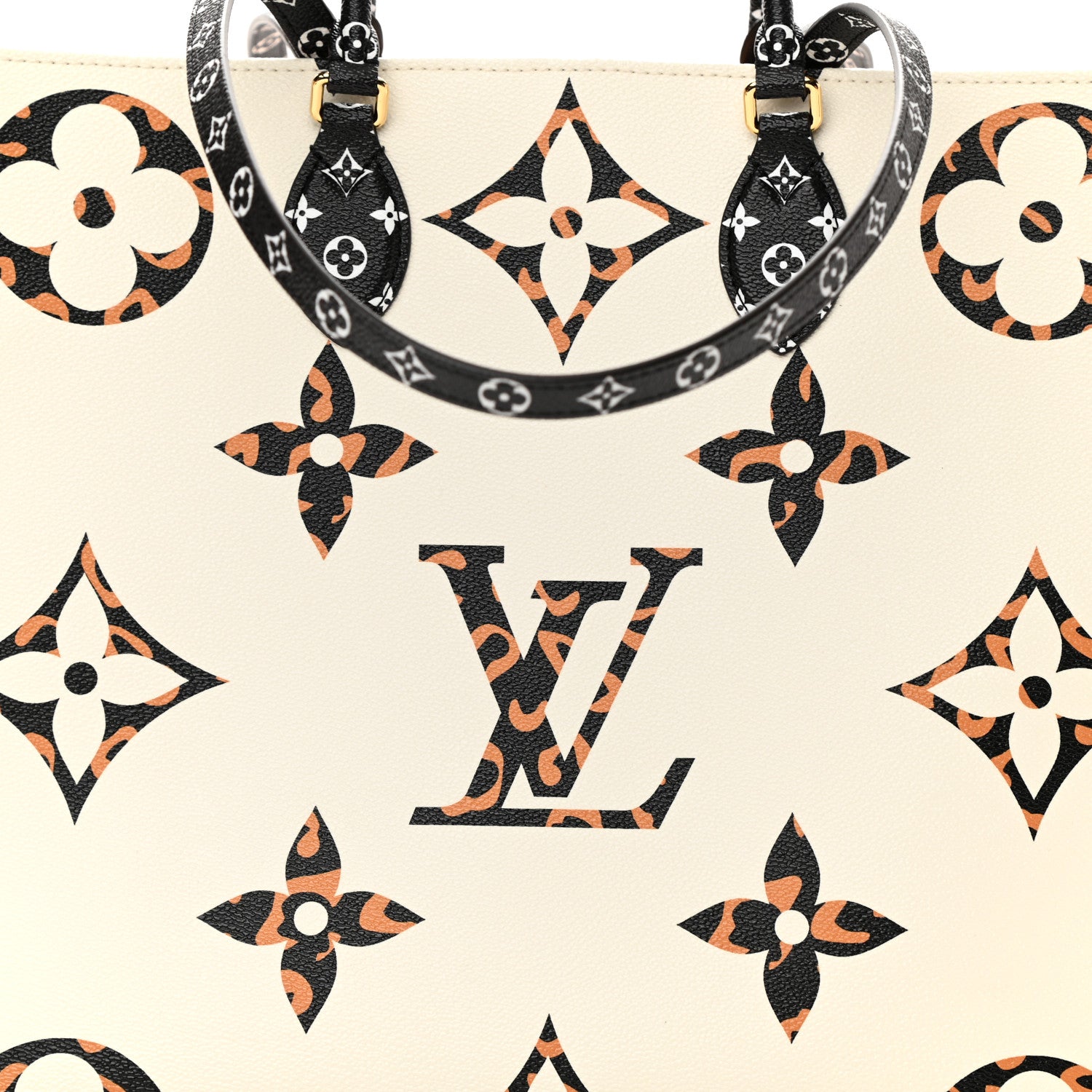 Louis Vuitton Monogram Giant Jungle Onthego GM Ivory 7 of 12
