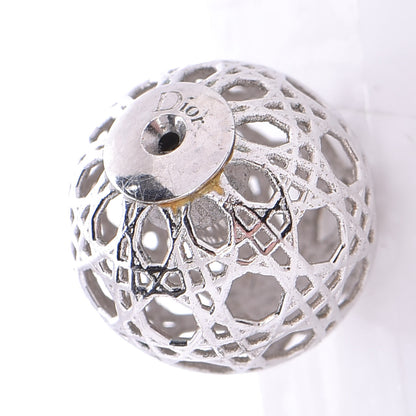 Christian Dior Cannage Mise En Dior Tribal Earrings Silver 4 of 5