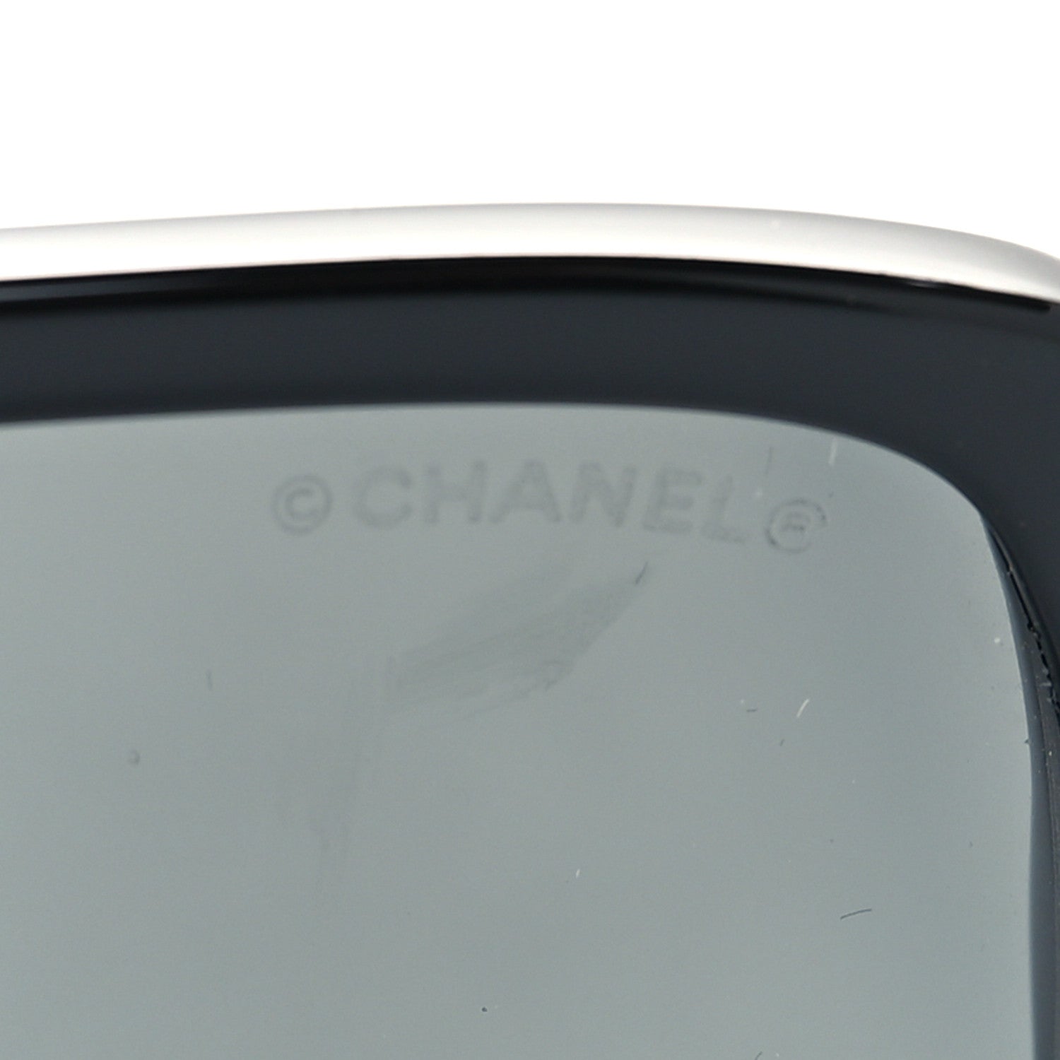 Chanel Acetate Square Sunglasses 5408 Black 8 of 9