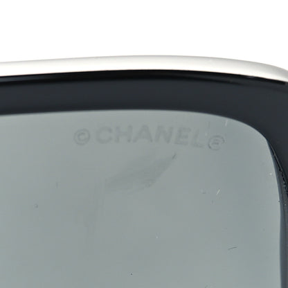 Chanel Acetate Square Sunglasses 5408 Black 8 of 9