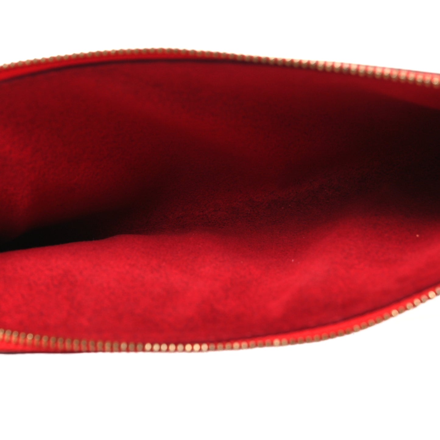 Epi Pochette Accessories 24 Castillan Red