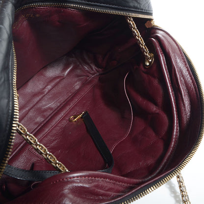 Chanel Aged Calfskin Quilted Large Reissue Camera Case Black 6 of 15
