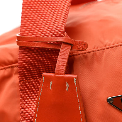 Prada Nylon Vela Sport Duffle Papaya 14 of 16