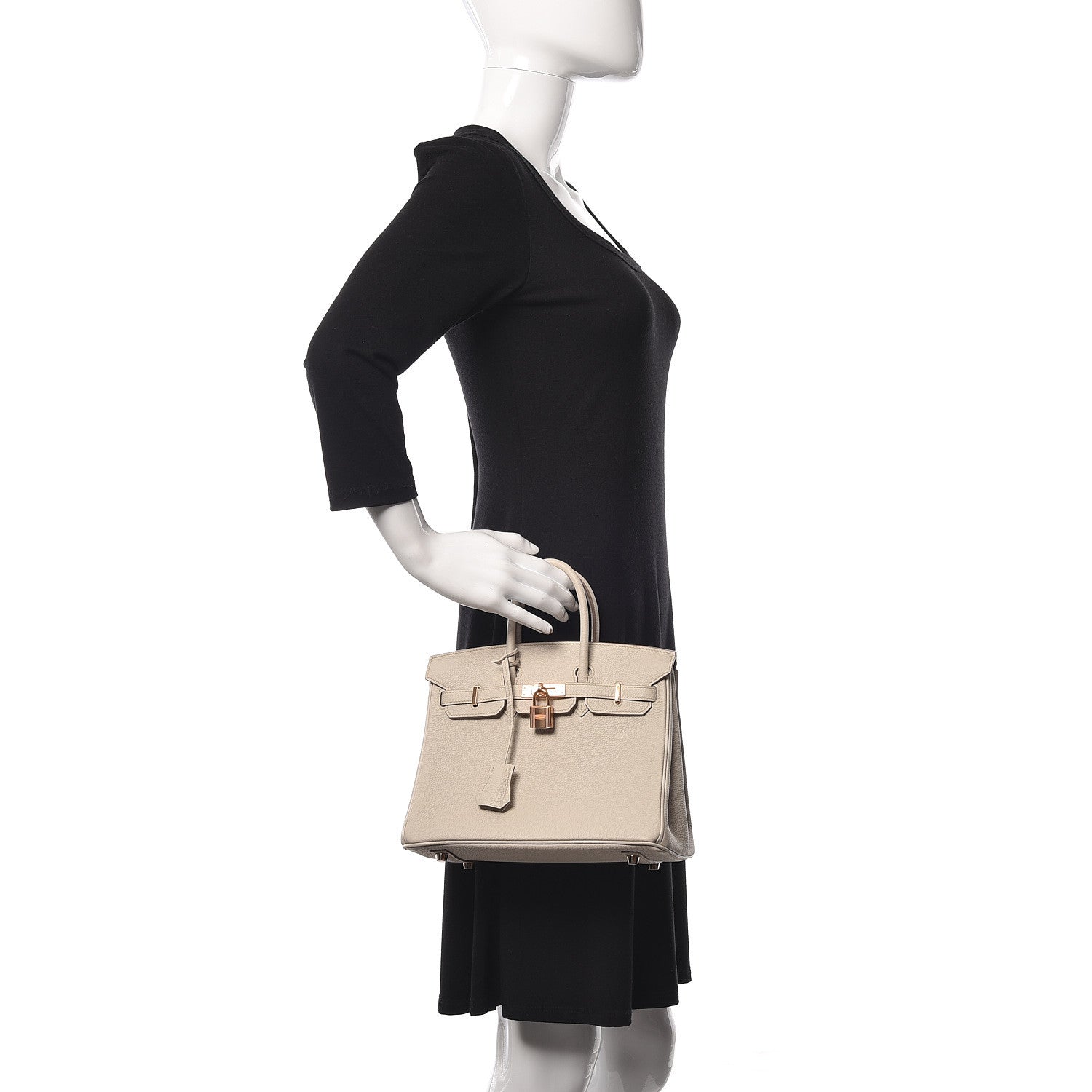Hermes Togo Birkin 25 Beton 2 of 11