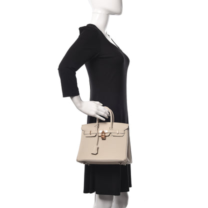 Hermes Togo Birkin 25 Beton 2 of 11