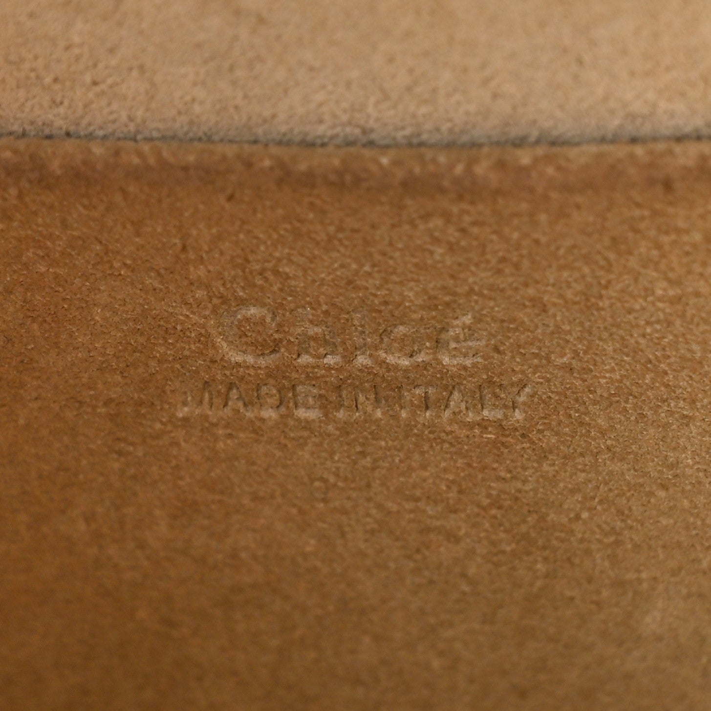 Chloe Calfskin Suede Medium Nile Bracelet Bag Biscotti Beige 6 of 8